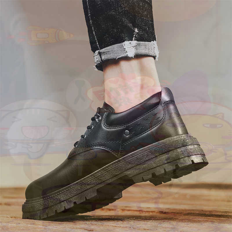 Men Formal Wear All Black - ダーク天然皮革ファッショントレーナーテニスメンズスニーカーファッション紳士靴品質スニーカースポーツ低価格健康